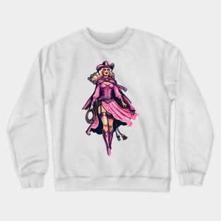 Pink Cowgirl Crewneck Sweatshirt